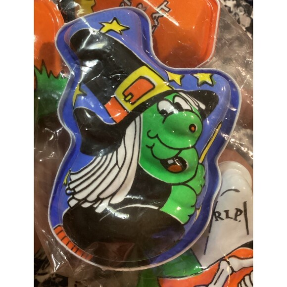 VINTAGE Ullman Halloween Fillable Plastic Party Favors Treat Boxes 2 Sealed Sets - Picture 10 of 16